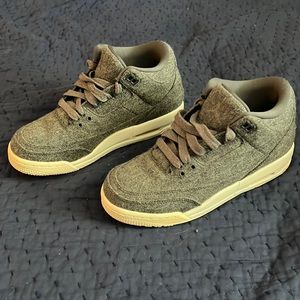 Nike Air Jordans III Retro Wool 2016 size US 6Y